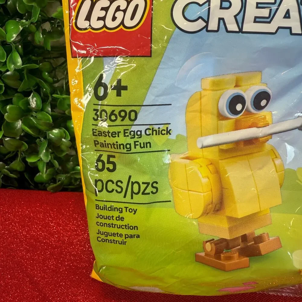 New LEGO Creator Easter Egg Chick Painting Fun building kit (Set 30690) Gift